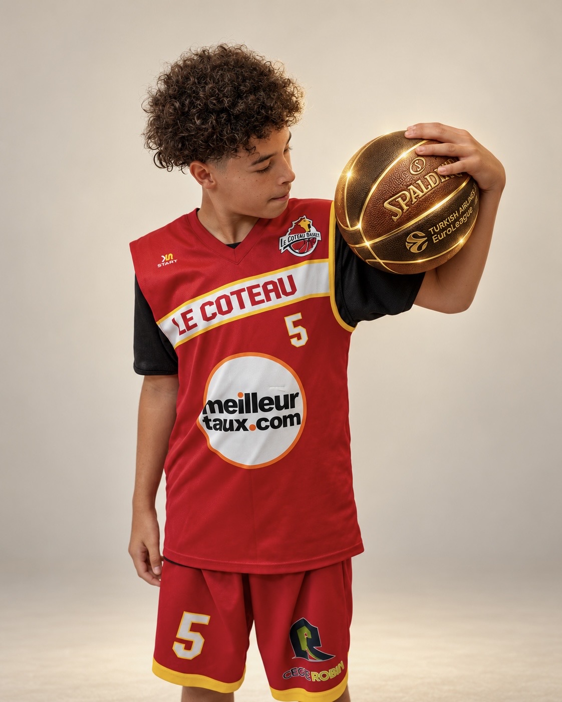 Media Day Le Coteau Basket — portrait de joueur réalisé par Avec Passion