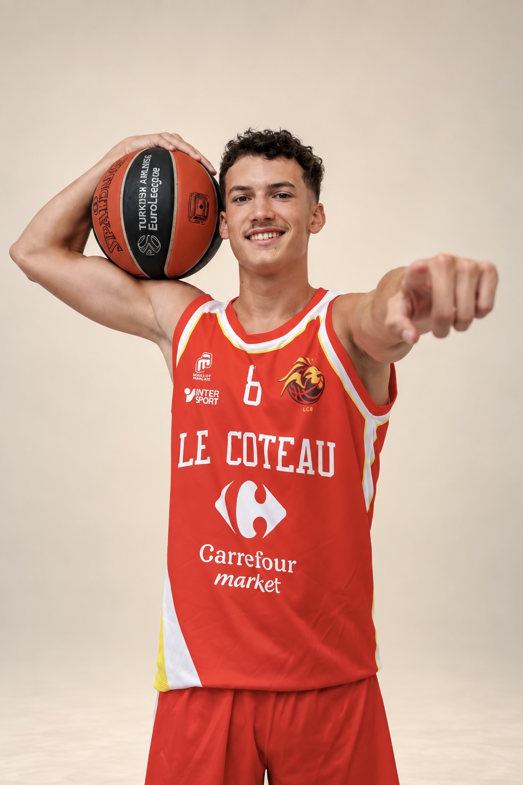 Media Day Le Coteau Basket — portrait de joueur réalisé par Avec Passion