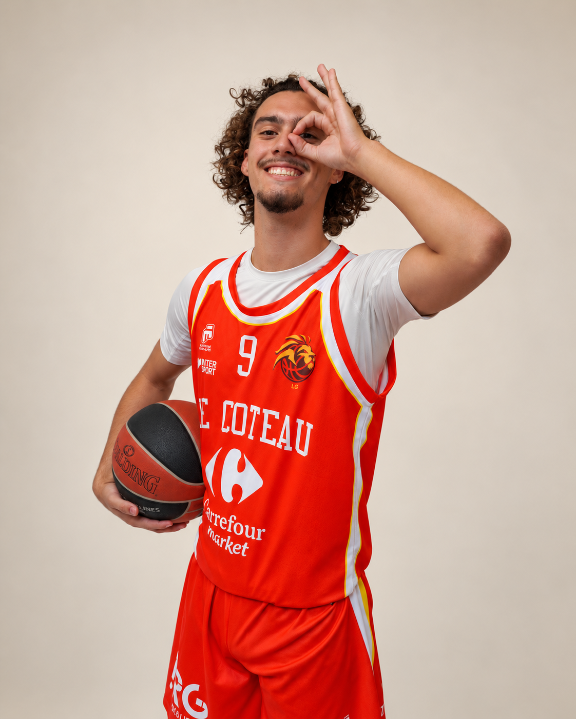 Media Day Le Coteau Basket — portrait de joueur réalisé par Avec Passion